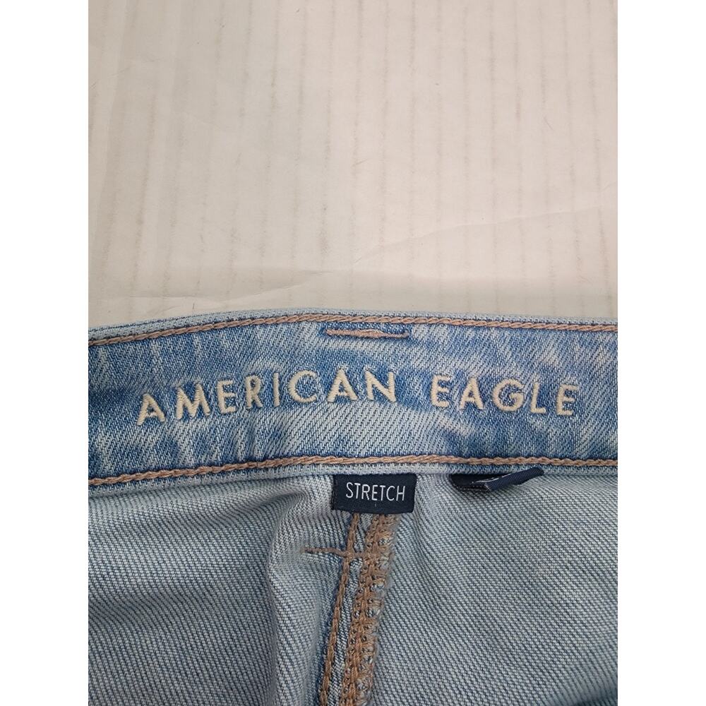 American Eagle Jeans Womens 0 Short Super High Rise Baggy Wide Leg Cargo Drapey - Picture 7 of 11